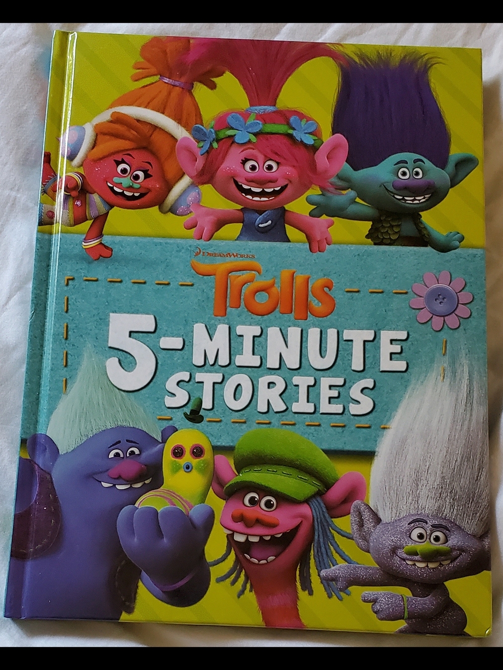 Random House Dreamworks Trolls 5-Minute Stories Children's Hardcover Book
